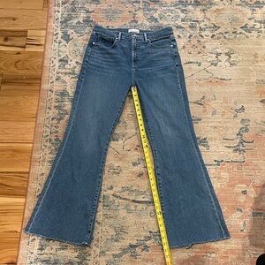 Women's Blue Flare Jeans